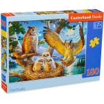 Castorland Пъзел Castorland от 180 части - Бухалчета (B-018437) - baby