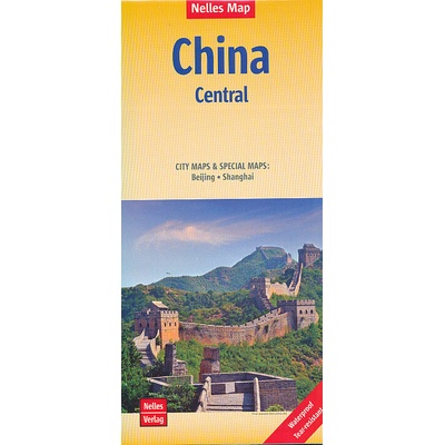 mapa China Central 1:1,75 mil.