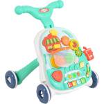 Moni Играчка за прохождане 2 в 1 Moni Toys - Basket, Blue (110837) - ozone Проходилка