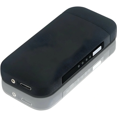 HARAHU Elektrický s USB nabíjaním SH-25703 Čierna/Matná
