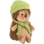 Orange Toys Плюшена играчка Orange Toys Life - Настръхналият таралеж, със зелена шапка, 15 cm (OS001-219/15B) - ozone