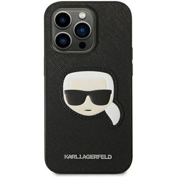 Image 1 of KARL LAGERFELD Гръб Karl Lagerfeld PU Saffiano Karl Head Case за iPhone 14 Pro Max - Черен (3666339077068)