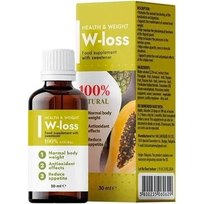 W-Loss kapky 30 ml