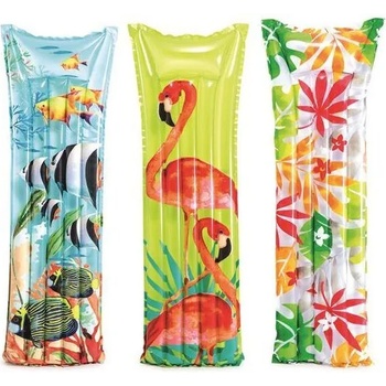 Intex Прозрачен надуваем матрак с флорален модел - 183 x 69 см, различни (59720EU)