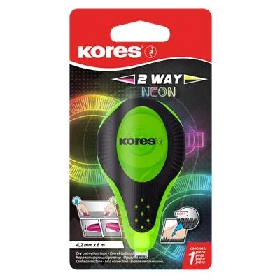 Kores Ремонтен валяк, 4, 2 мм x 8 м, KORES "2WAY Neon", смесени цветове 84321 (84321)