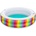 Bestway Басейн надуваем, детски, 206x51 см, Bestway 54443 Rainbow Dreams, с поставки за чаши (54443)