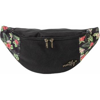 Meatfly чантa за кръста Taya Tropical Black | Черна | Обем 2, 5 л Meatfly | Cheren | ЖЕНИ | ЕДИН РАЗМЕР