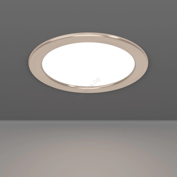 EGLO 901406 - LED вградено осветително тяло FUEVA LED/10, 5W/230V Ø 16, 8 см хром (EG901406)