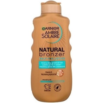 Garnier Ambre Solaire Natural Bronzer Samoopalovací mléko, 200 ml