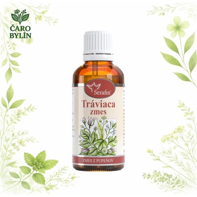Serafin Tinktúra zo zmesi púčikov Tráviaca zmes Digestive mix TS 50 ml