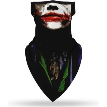 Hoodstyle Бандана маска с уши нов дизайн HoodStyle Bandana Design JokerBNZ-56 - Черен, размер