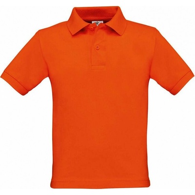 B&C BE INSPIRED Dětské Polo tričko Safran oranžová dýňová
