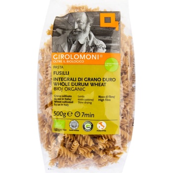 Girolomoni Těstoviny fusilli celozrnné semolinové Bio 500 g