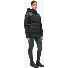 Cavalleria Bunda Toscana Long Hooded Nylon Puffer dámská černá