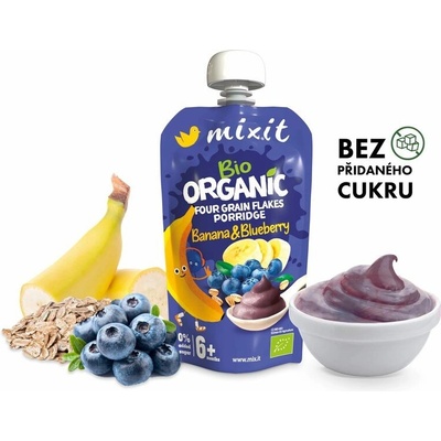 Mixit BIO kapsička Banán a Borůvka 66 g – Sleviste.cz