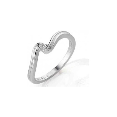 Klenoty Budín prsten s diamantem bílé zlato brilianty 3860089 0 51 99