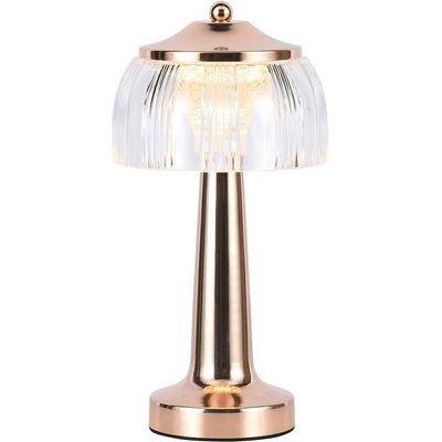 V-TAC LED Настолна Лампа 1800mAH Батерия 13.5x26.5 Злато 3 в 1 - 7938 (7938)