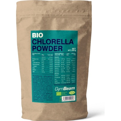 GymBeam Bio Chlorella prášek 250 g