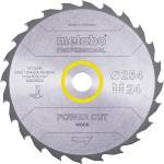 Metabo Нож за трион HW/CT 254 x 30 мм, 24 зъба (за TS 254) 628025000 (628025000)