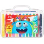  Пастели 12цв. гелови Deli Color Kids 20504