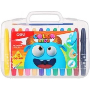  Пастели 12цв. гелови Deli Color Kids 20504