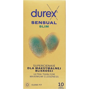Durex Sensual Slim презервативи 10 бр