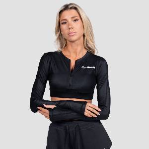 GymBeam Дамски спортен топ Prime Black L