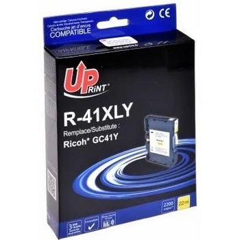 Image 1 of Compatible Мастило гел UPRINT GC41M, RICOH, 36ml, 2500 копия, 405764, Yellow (LF-INK-RICOH-GC41Y)