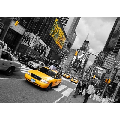 AG Design FTNM-2626 vliesová fototapeta Žluté taxi, rozměry 155 x 110 cm