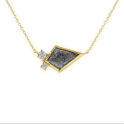 Eppi Náhrdelník s dendritickým krištáľom a diamantmi N47069