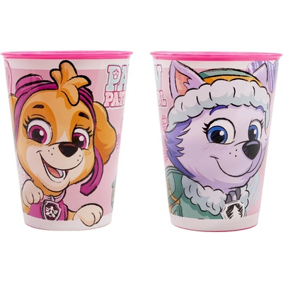 STOR Plastový kelímek Paw Patrol růžový 260 ml