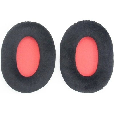 eses náušníky pro sluchátka Kingston HyperX Cloud II černé s červeným vnitřkem semišové – Hledejceny.cz