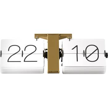 Karlsson Обръщащ се часовник No Case месинг (KA5601WH)