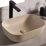 Inter Ceramic ПОРЦ. УМИВАЛНИК 887beige БЕЖОВ МАТ (887beige)