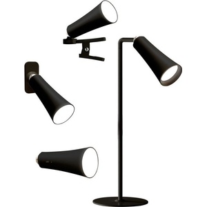 Brandani Черна LED настолна лампа (височина 47, 5 cm) 4in1 - Brandani (51909)