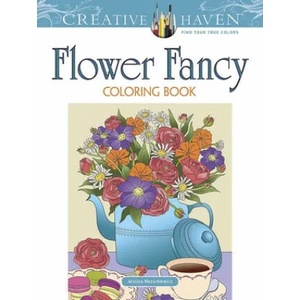Creative Haven Flower Fancy Coloring Book | Jessica Mazurkiewicz (ISBN: 9780486841762)