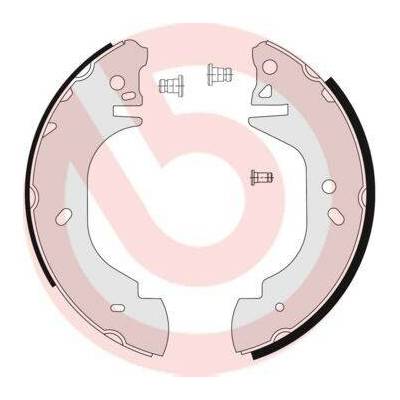 Sada brzdových čelistí BREMBO S 24 523 (S24523)