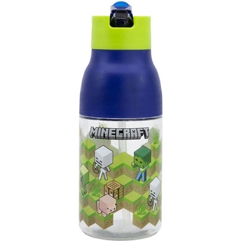 MINECRAFT Бутилка с двойно отваряне Minecraft, 420 ml (40465)