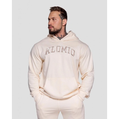 Klomio fitness mikina Split krémová