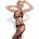 Целокупно боди, усмивка моля - Bodystocking N108 S/M/L (OBSES00599)