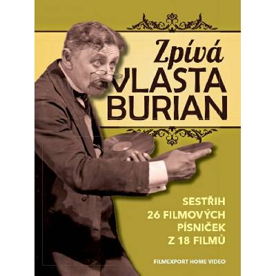 Filmexport HV s. r. o Zpívá Vlasta Burian - DVD (010677)