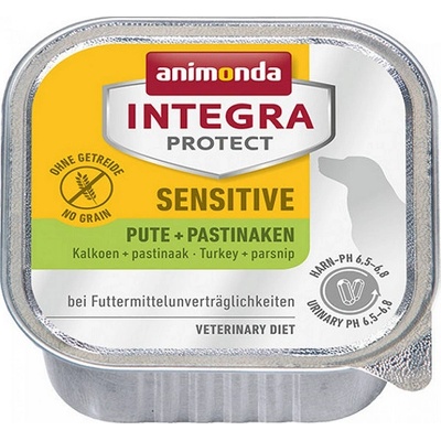 Animonda Integra Protect Adult Dog Sensitive morčacie s paštrnákom 11 x 150 g
