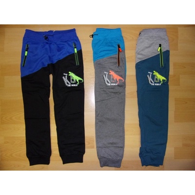 Kugo TM0331 chlapecké tepláky černé