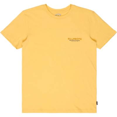 Billabong Детска тениска Billabong Kid's Tailgating S/S T-shirt - Retro Yellow - размер 140 (EU) (704-5924-0212)