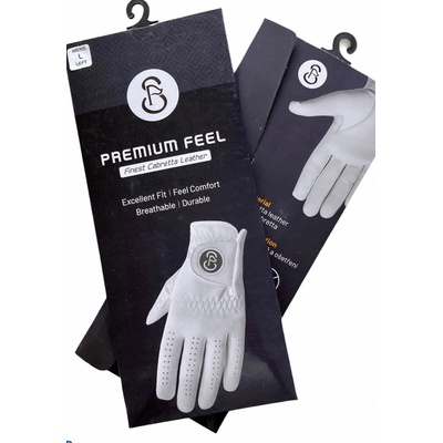 Golf Tracking SP PREMIUM FEEL Mens Golf Glove Cabretta bílá pravá L 2ks