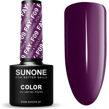 SUNONE UV/LED Gel Polish Color F09 Fay hybridný lak 5 ml