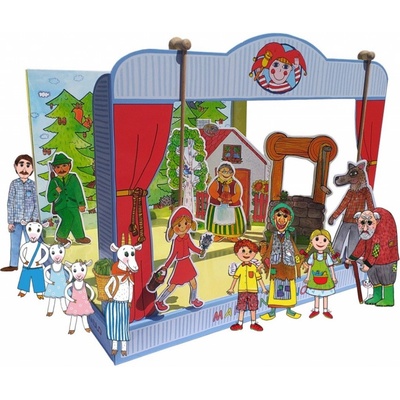 Marionetino loutkové divadlo 30 loutek – Zboží Dáma