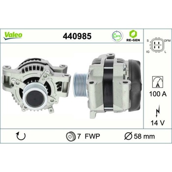 generátor VALEO 440985