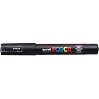 uni Декоративен маркер, 0, 7-1, 0 мм, UNI "Posca PC-1M", черен 285098000 (285098000)