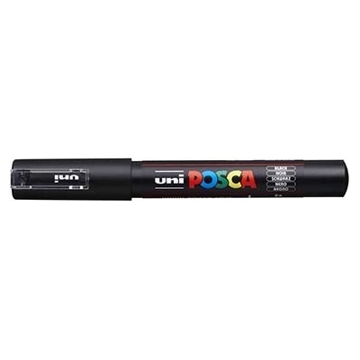 uni Декоративен маркер, 0, 7-1, 0 мм, UNI "Posca PC-1M", черен 285098000 (285098000)